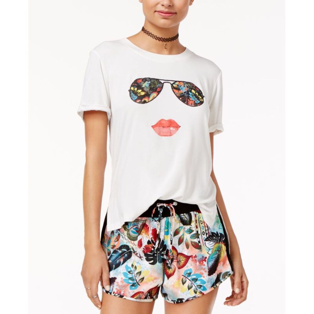 Shift Juniors Sunglasses Graphic Print T-Shirt